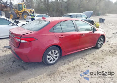 2020 Toyota Corolla Le from USA, damaged, VIN JTDEPRAE3LJ014179